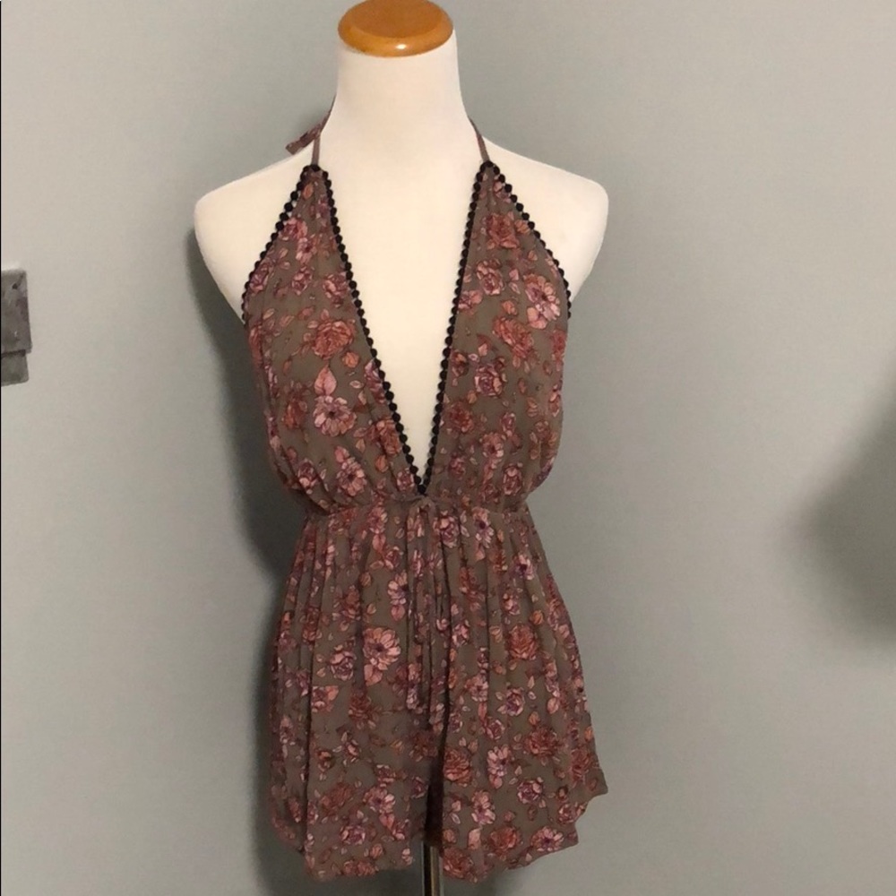 Boutique Backless Romper